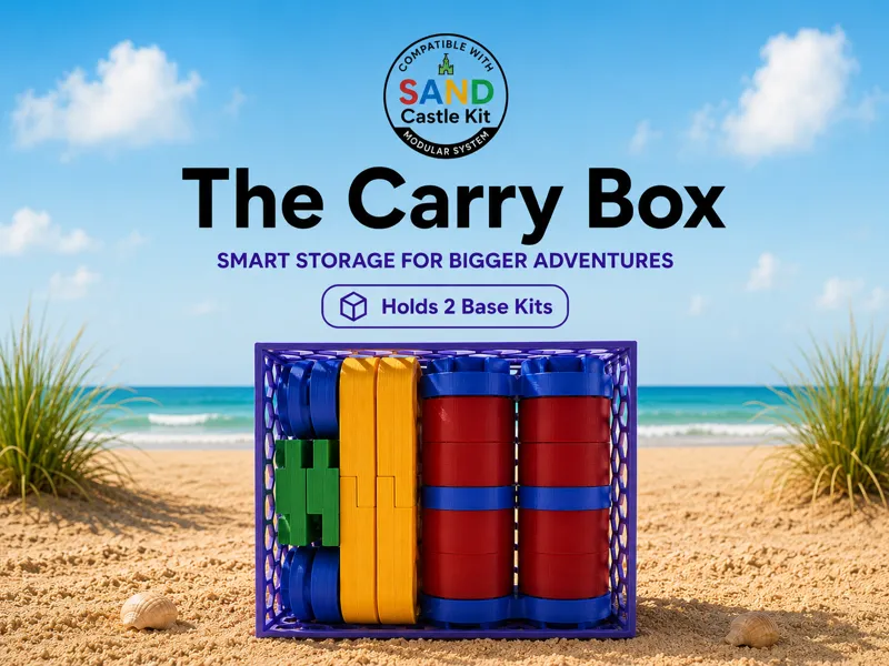 The Carry Box for SAND Castle Kit