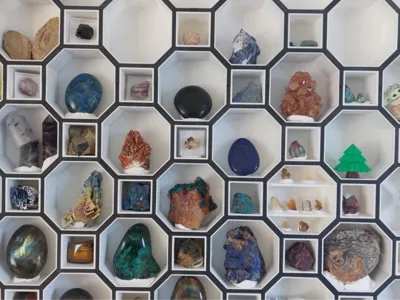 Octagonal Wall Shelf