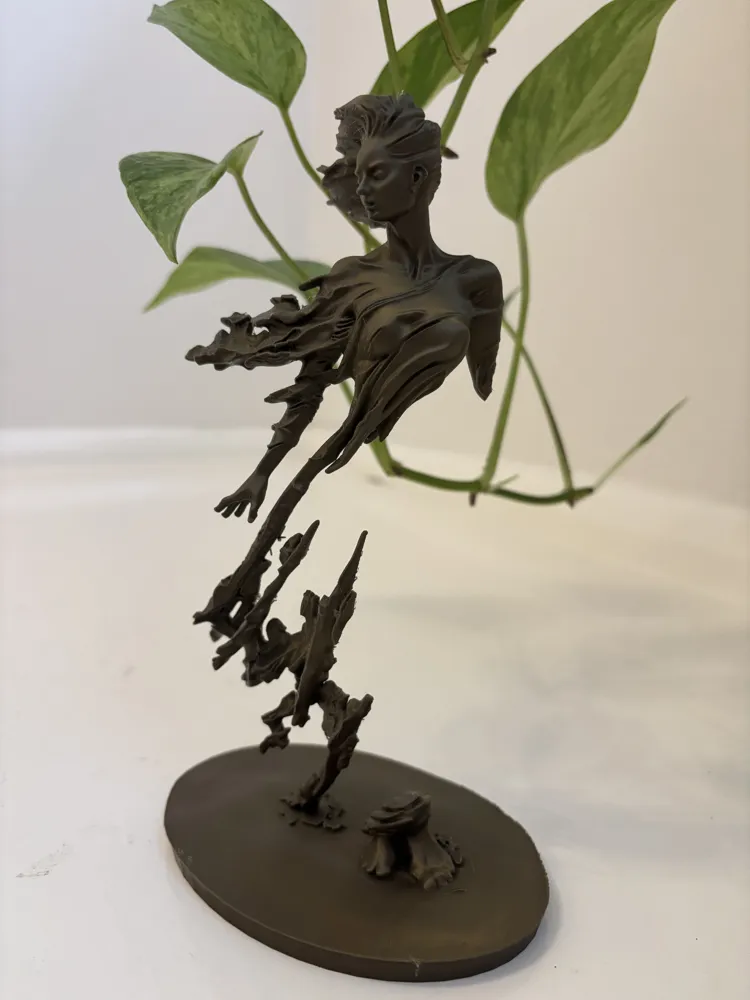 The source - Dynamic Sculpture by Luo Li Rong - Art - PLA - 3D printed product - фото 9
