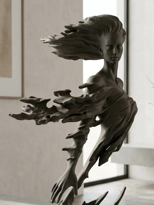 The source - Dynamic Sculpture by Luo Li Rong view 3
