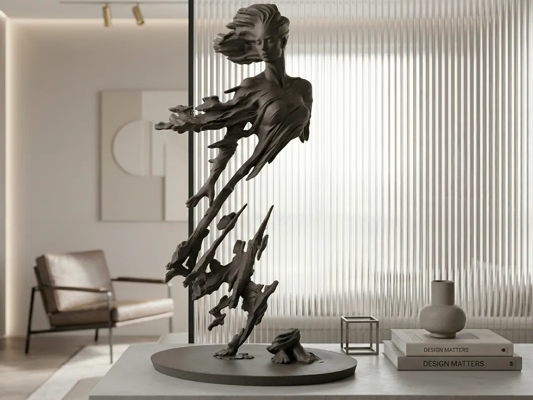 The Source Dynamic Sculpture by Luo Li Rong - Automotive - PLA - 3D printed product