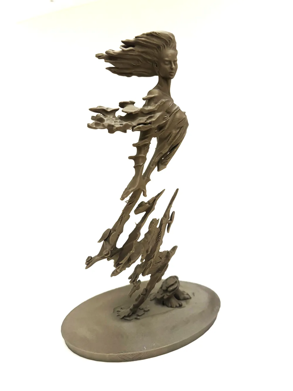The source - Dynamic Sculpture by Luo Li Rong - Art - PLA - 3D printed product - фото 6