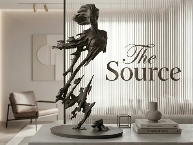 The source - Dynamic Sculpture by Luo Li Rong