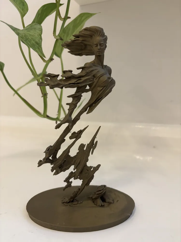 The source - Dynamic Sculpture by Luo Li Rong - Art - PLA - 3D printed product - фото 8
