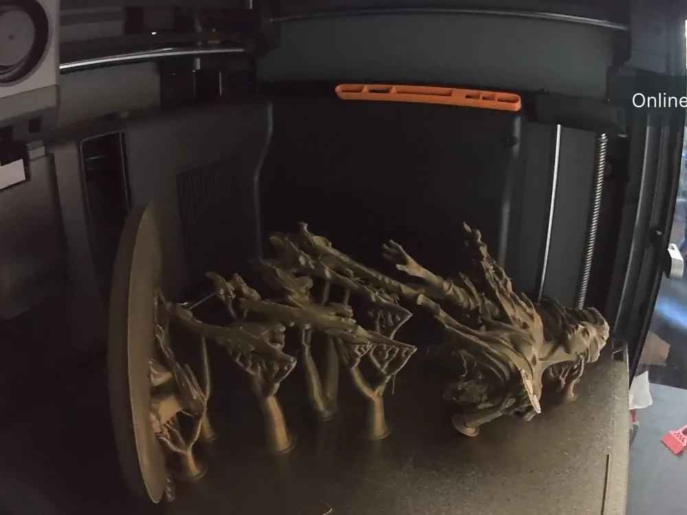 The source - Dynamic Sculpture by Luo Li Rong - Art - PLA - 3D printed product - фото 5