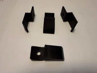 DeLorean License Plate Clip