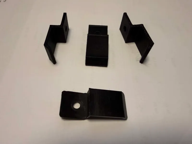 DeLorean License Plate Clip