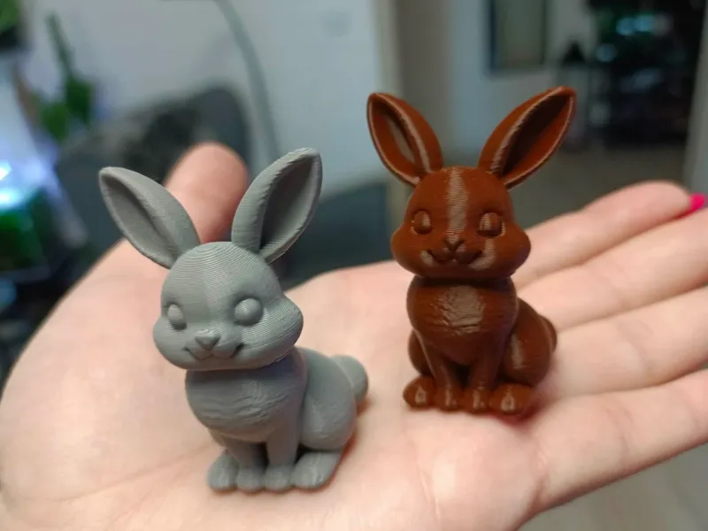 Cute Bunny Figurine | Easy 3D Print
