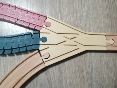 3 to 1 Rail junction