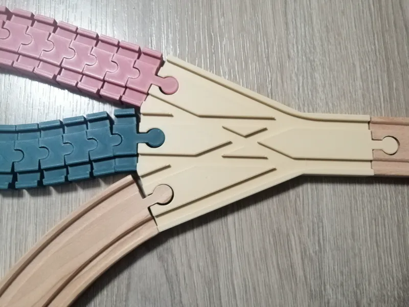 3 to 1 Rail junction