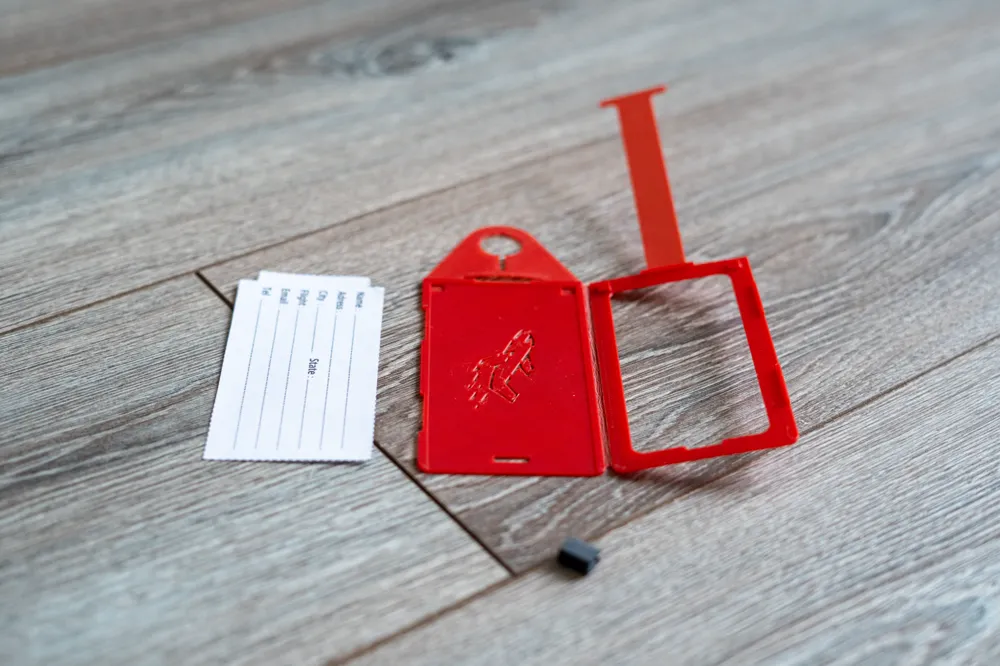 Tag for Luggage in Place + PDF Labels by Mat3g MakerWorld