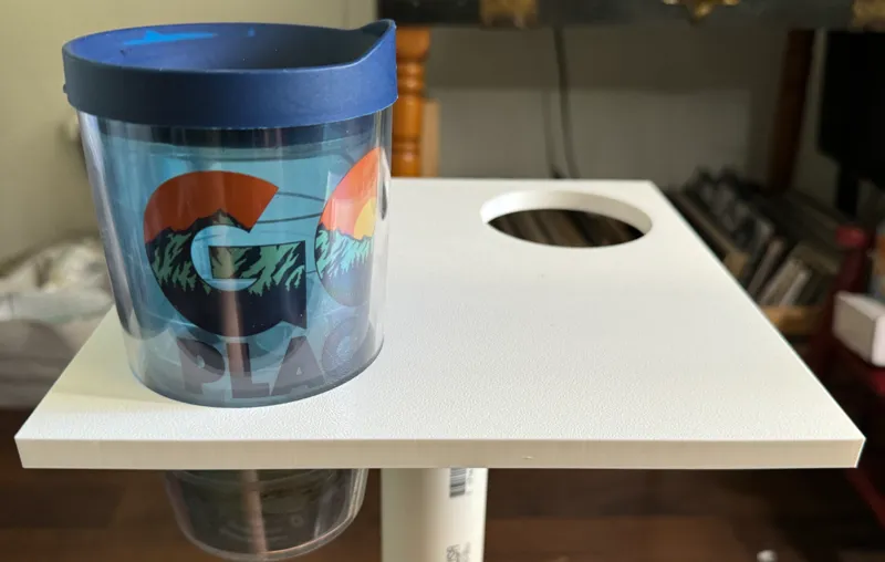 Sand Anchor table with cup holders