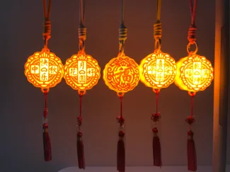 中秋祈福月饼灯（只要17g就可带回家）