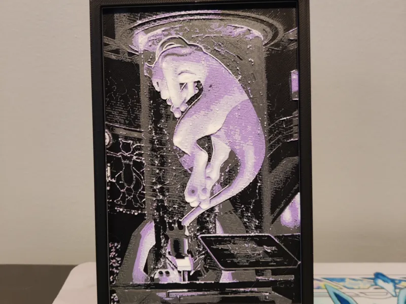 Mewtwo GX - Hueforge/Chroma Canvas
