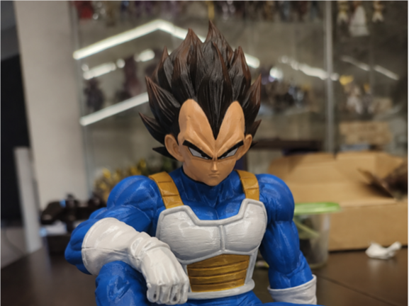 Statuetta  stilizzata di Vegeta
