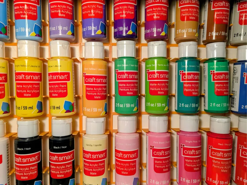 Modular Rack for 59ml Paint Bottles