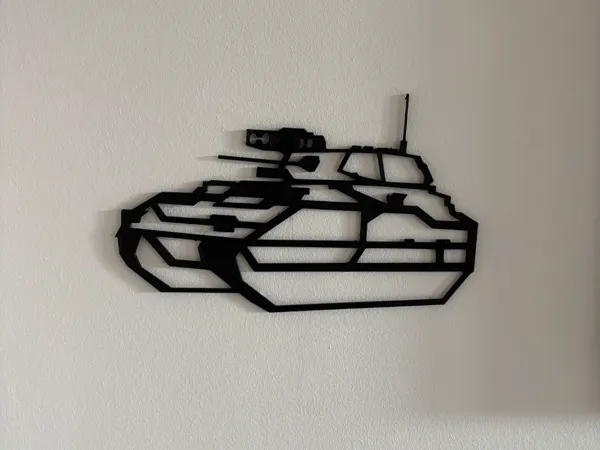 Tableau mural M2 Bradley