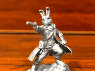 D&D Harefolk Ranger with a Gun
