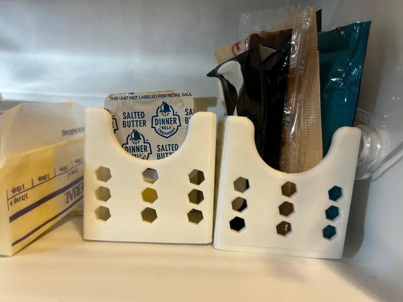 Fridge Butter Compartment Mini Baskets