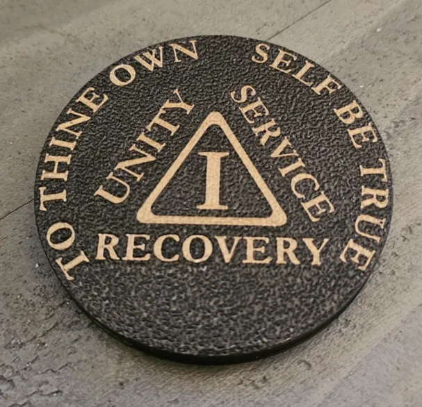 1 Year Sobriety Chip