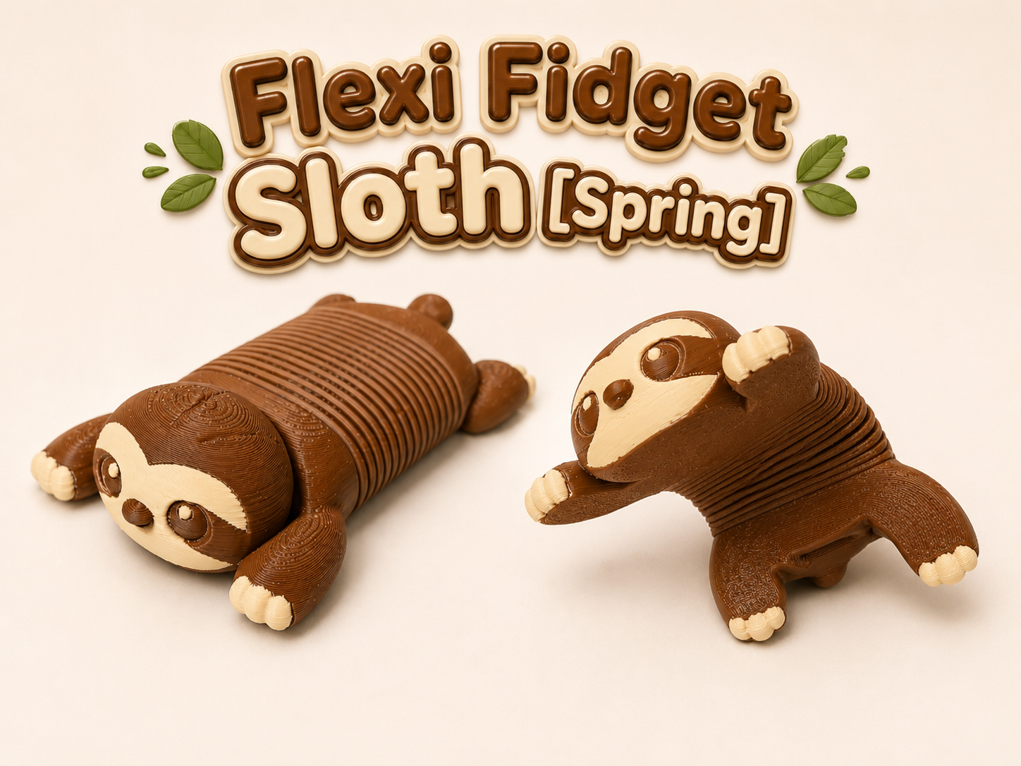 Flexi Fidget Sloth [Spring]