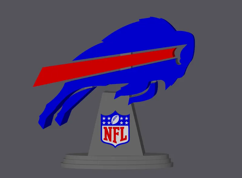 NFL Buffalo Bills Logo Stand