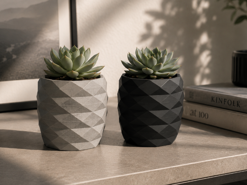 Modern Geometric Succulent Planter