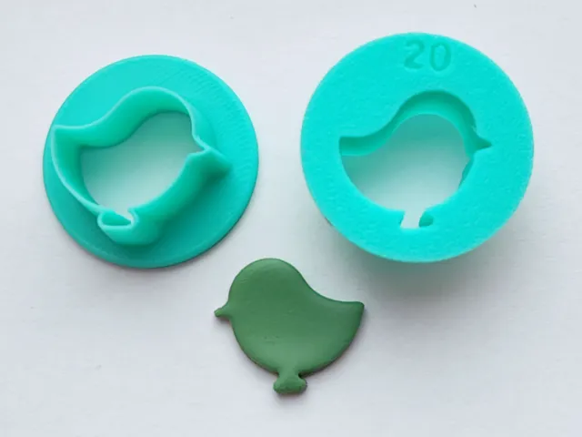 Chicken Polymer Clay Earring Cutters Set 5 Sizes