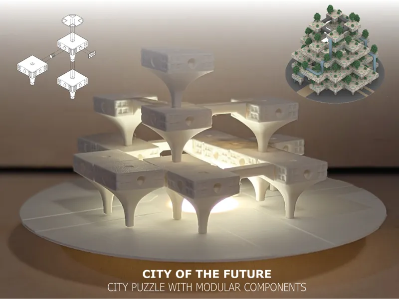 City Puzzle – A Modular Future Urban System