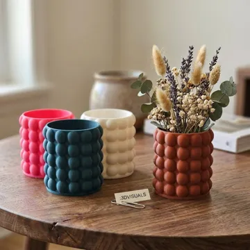 Maceta decorativa: Bubble Round Planter — vista de referencia 4