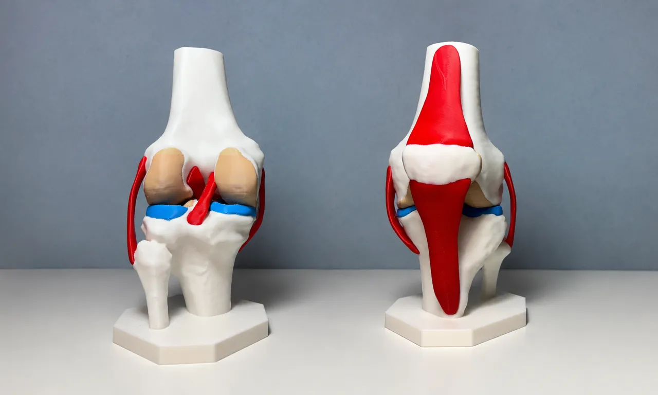 High-Precision Anatomical Knee Joint (CT scan) view 2