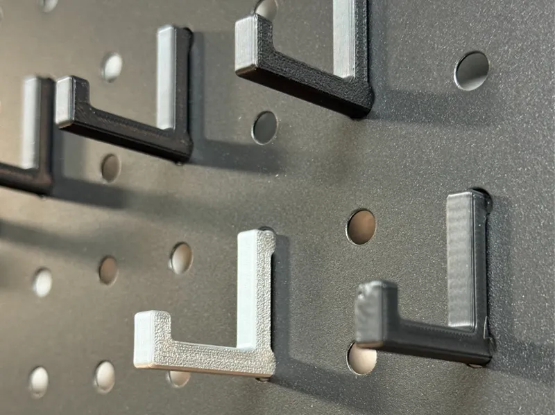 Pegboard Hook for Large Oversized Metal Pegboard