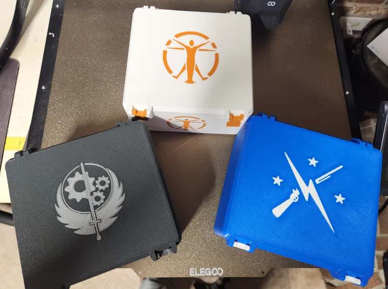 Fallout themed "Brotherhood of Steel" stash box