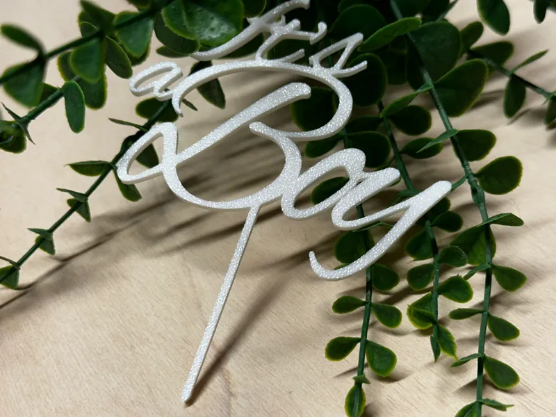 It's a Boy Cake Topper Baby Shower