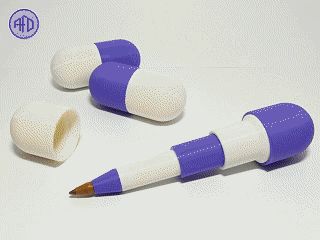 PILL PEN (COLLAPSIBLE)