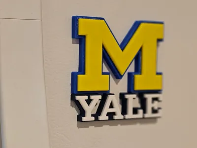 University of Michigan Logo (w Spots for Magnets)