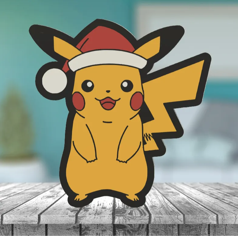 Christmas Pikachu Lightbox