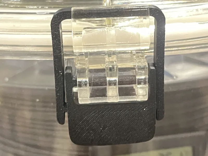 Improved PrintDry filament container clip