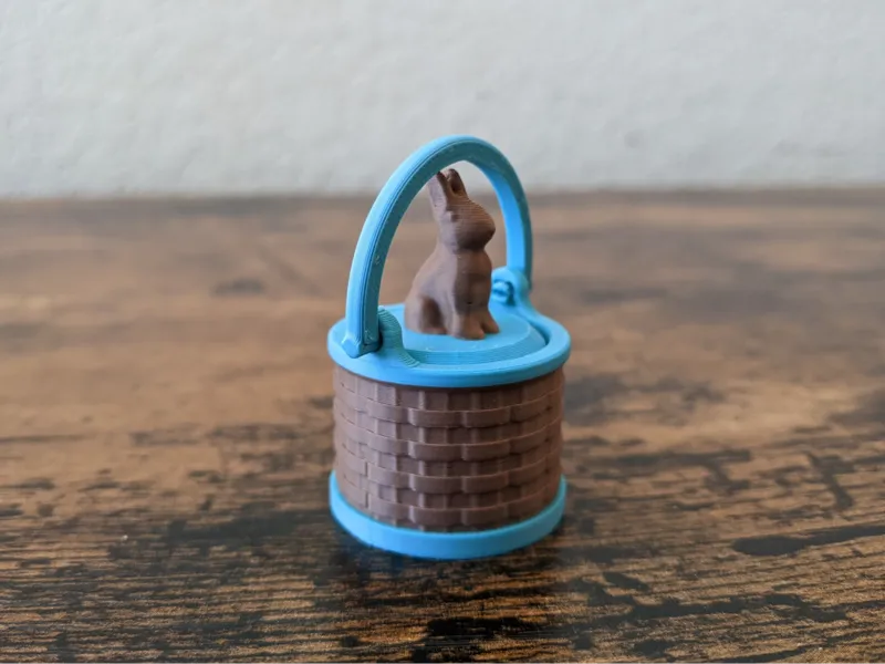 Easter Basket & Bunny Keyboard Switch Clicker