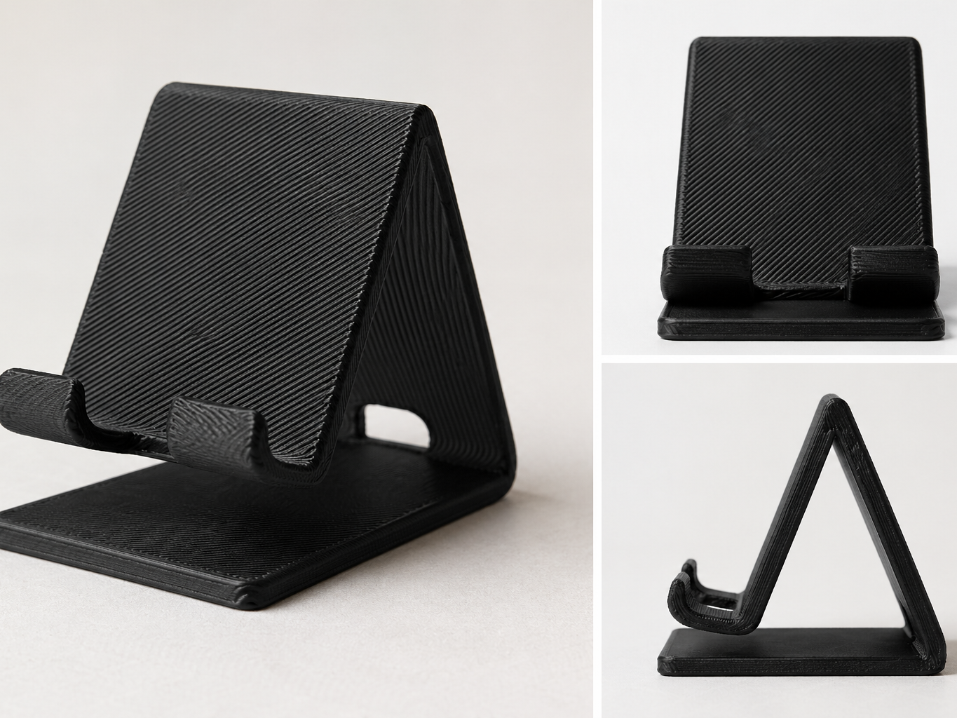 Phone Stand With Charging Cable Short Cut