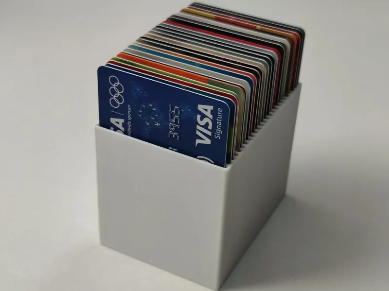 简易卡片收纳盒 / simple card holder