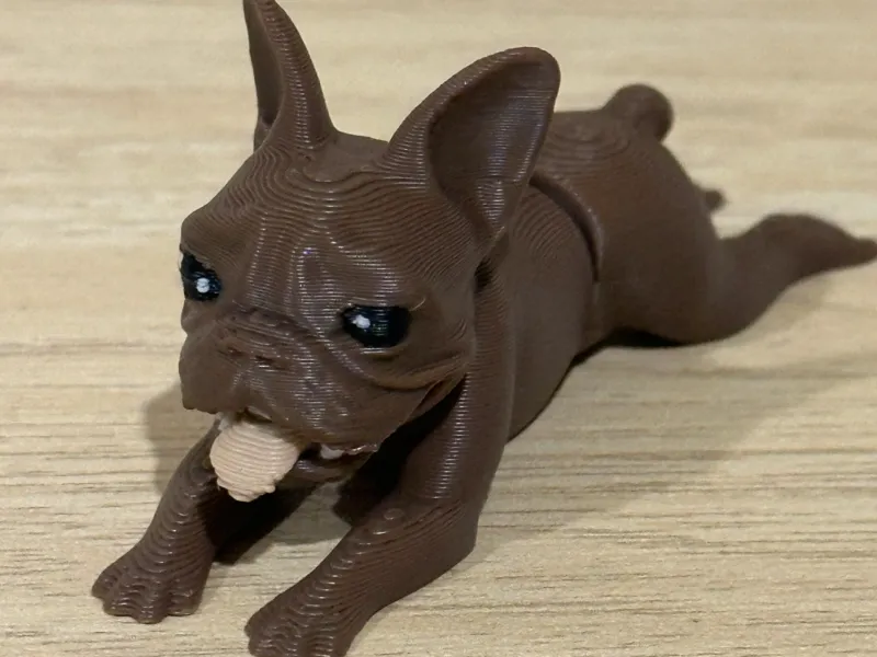 Pug Dog Flexi (Cheeky Tongue Poke)