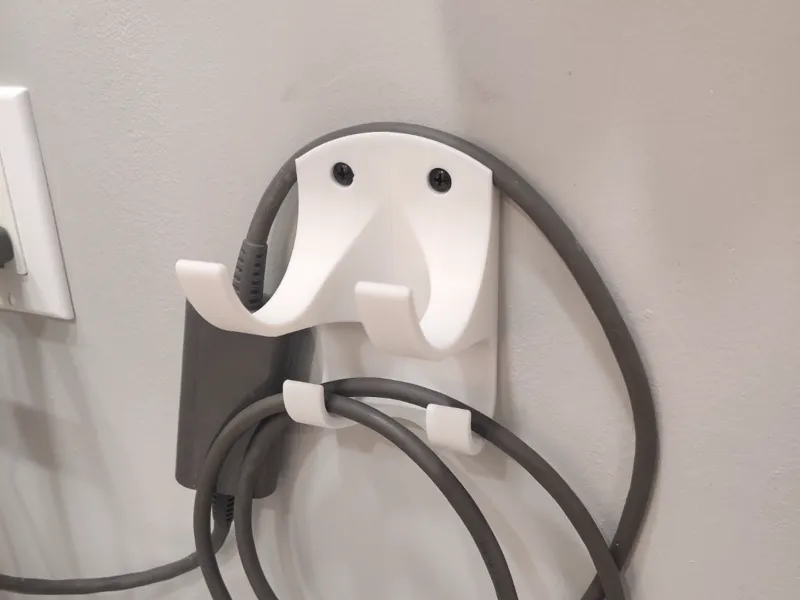 Dyson hairdryer wall mount