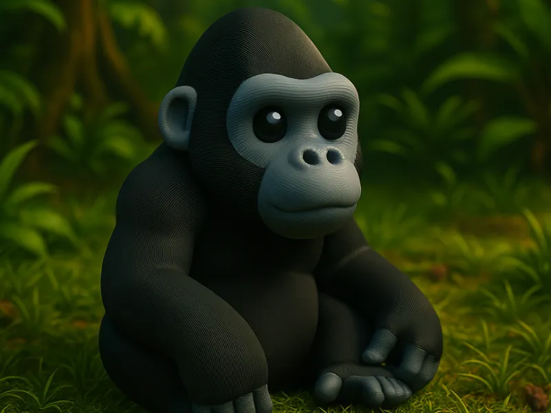 Gorilla Schlüsselanhänger