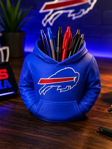 Soporte: Buffalo Bills Hoodie Pen Holder — vista de referencia 2