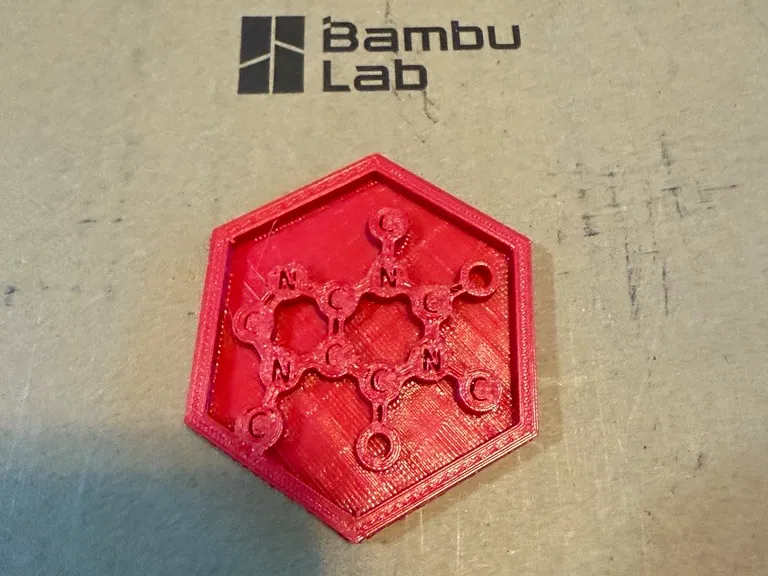 Hexagon Caffeine Coaster