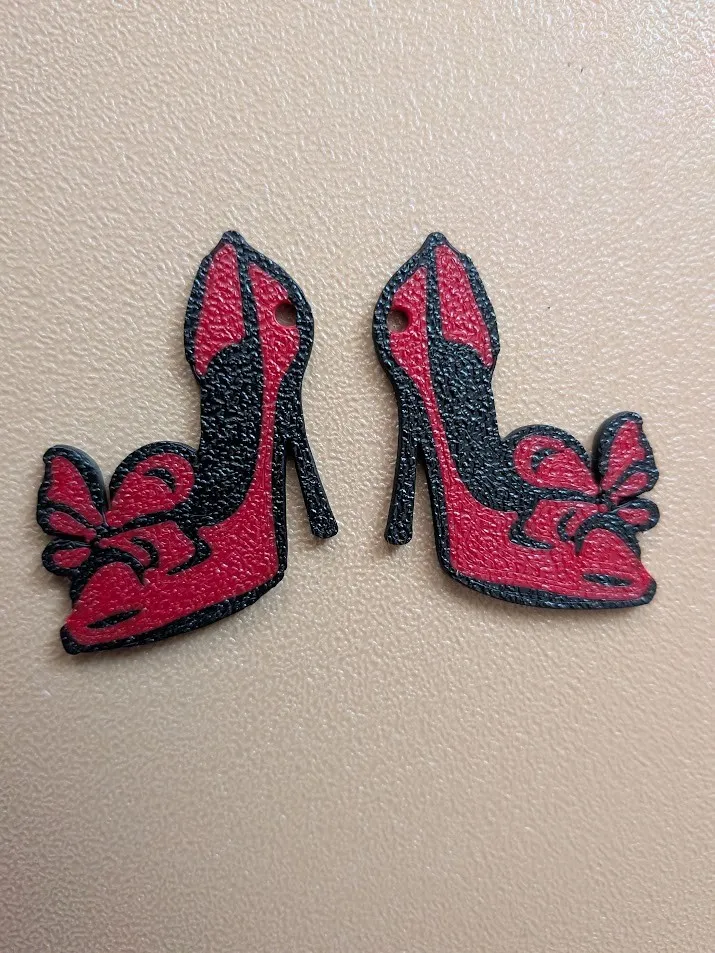 Earrings- high heels view 2