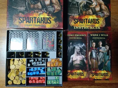 Spartacus + 2 extensions insert