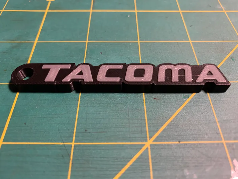 Tacoma Keychain