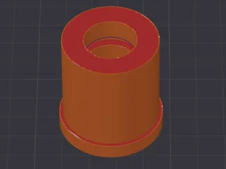 Terex TS14 steering column upper bushing